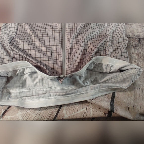 Gore Womens Cycling Grey Checkered Cycling Fullzip Jersey M - Picture 8 of 14